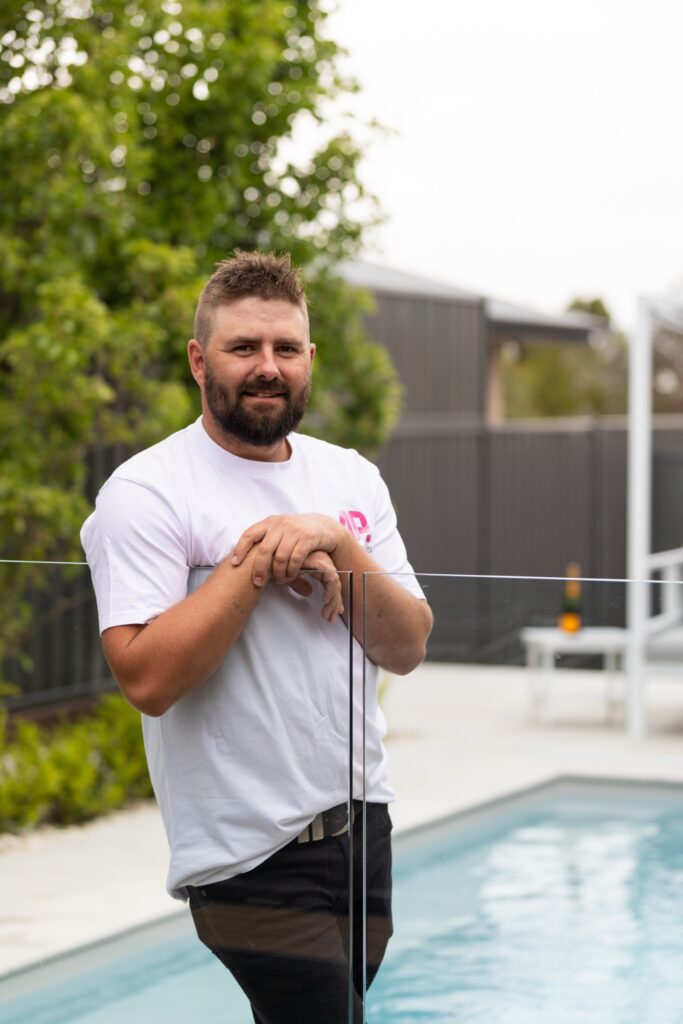 Tom, co-founder of ACT Pools, Canberra