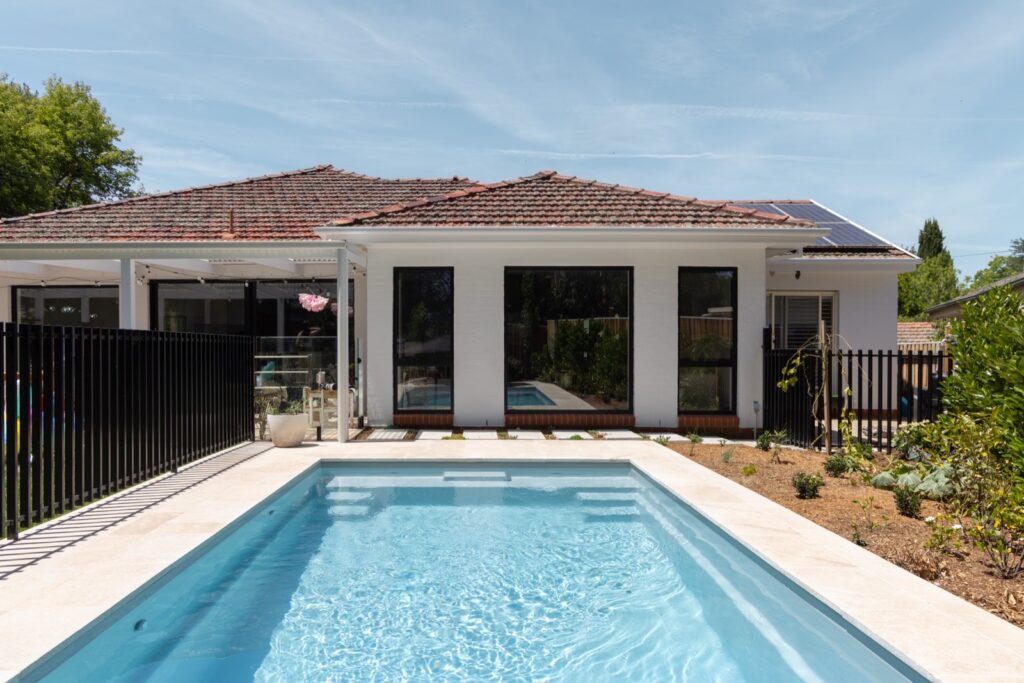 ACT Pools swimming pool project in Ainslie, Canberra