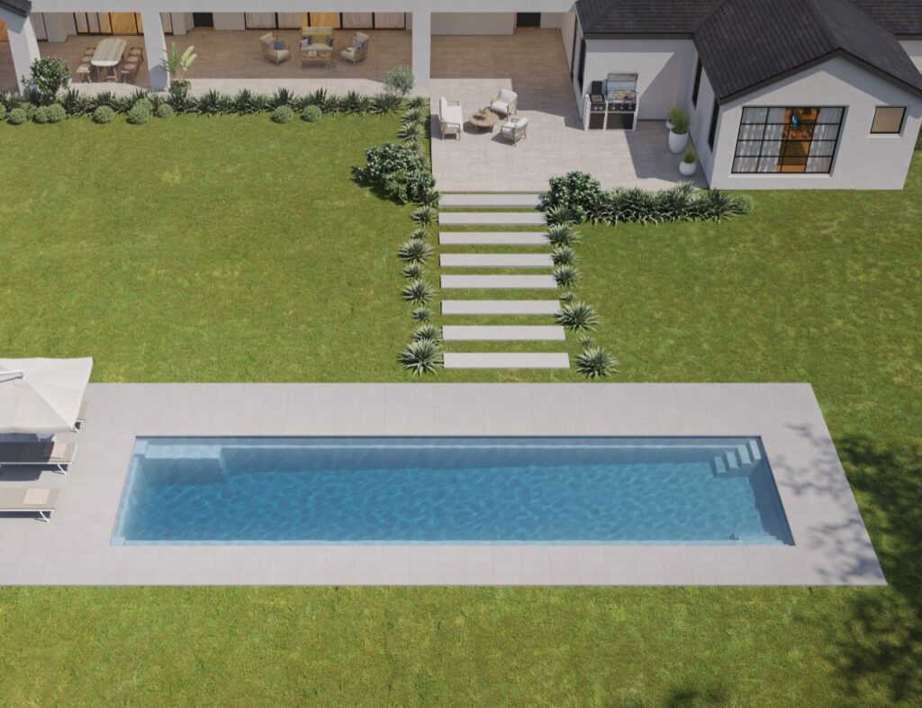 Lap Pool De Luxe pool by ACT Pools, Canberra