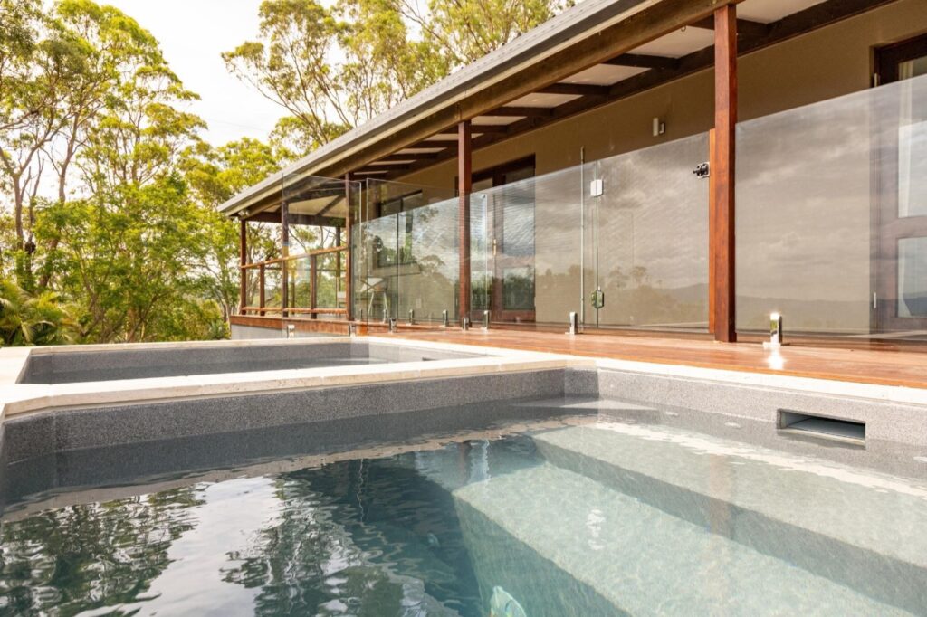 Plungie Quad fibreglass pool by ACT Pools
