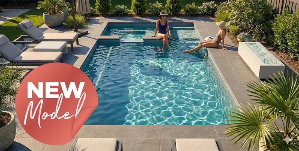 Saint-Luxe fibreglass pool by ACT Pools