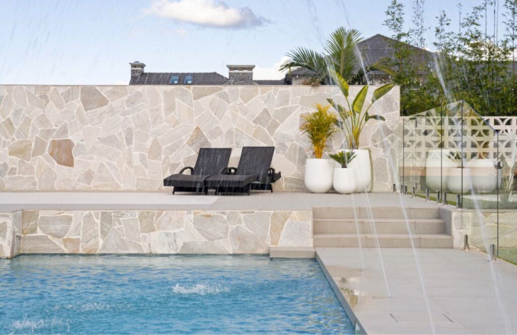 Water features pool by ACT Pools, Canberra